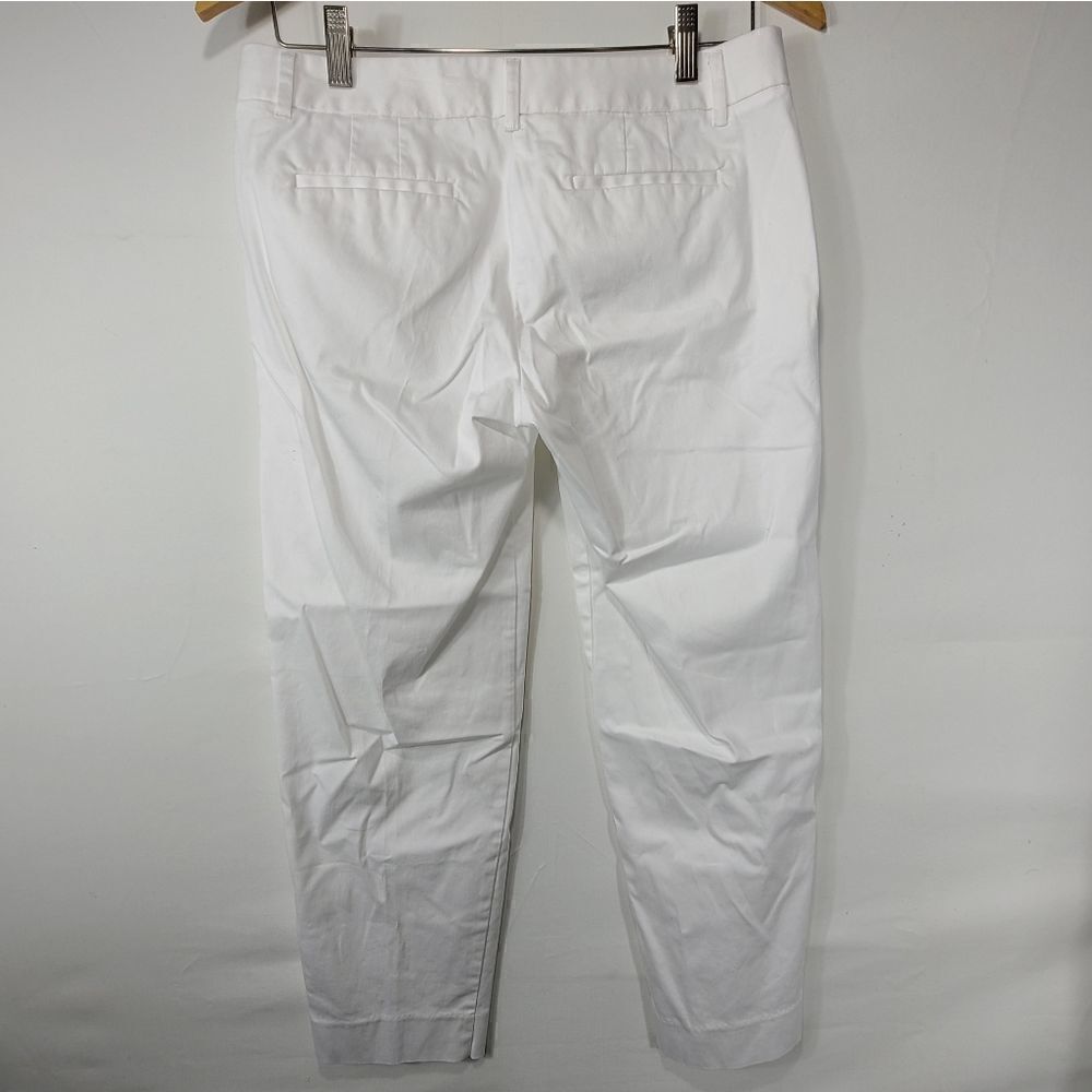 J. Crew White Crop Casual Women's Pants - Picture 6 of 7